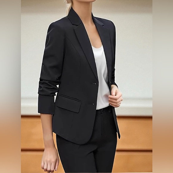 Calvin Klein Classic Black Blazer - Picture 1 of 9